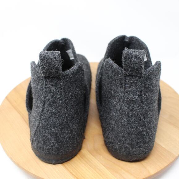 Birkenstock Shoes Mens 8 Andermatt Slipper Boot Anthracite Wool Felt Gray Italy - Picture 5 of 14